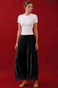 Midnight Romance Velvet Cropped Pants - PREORDER