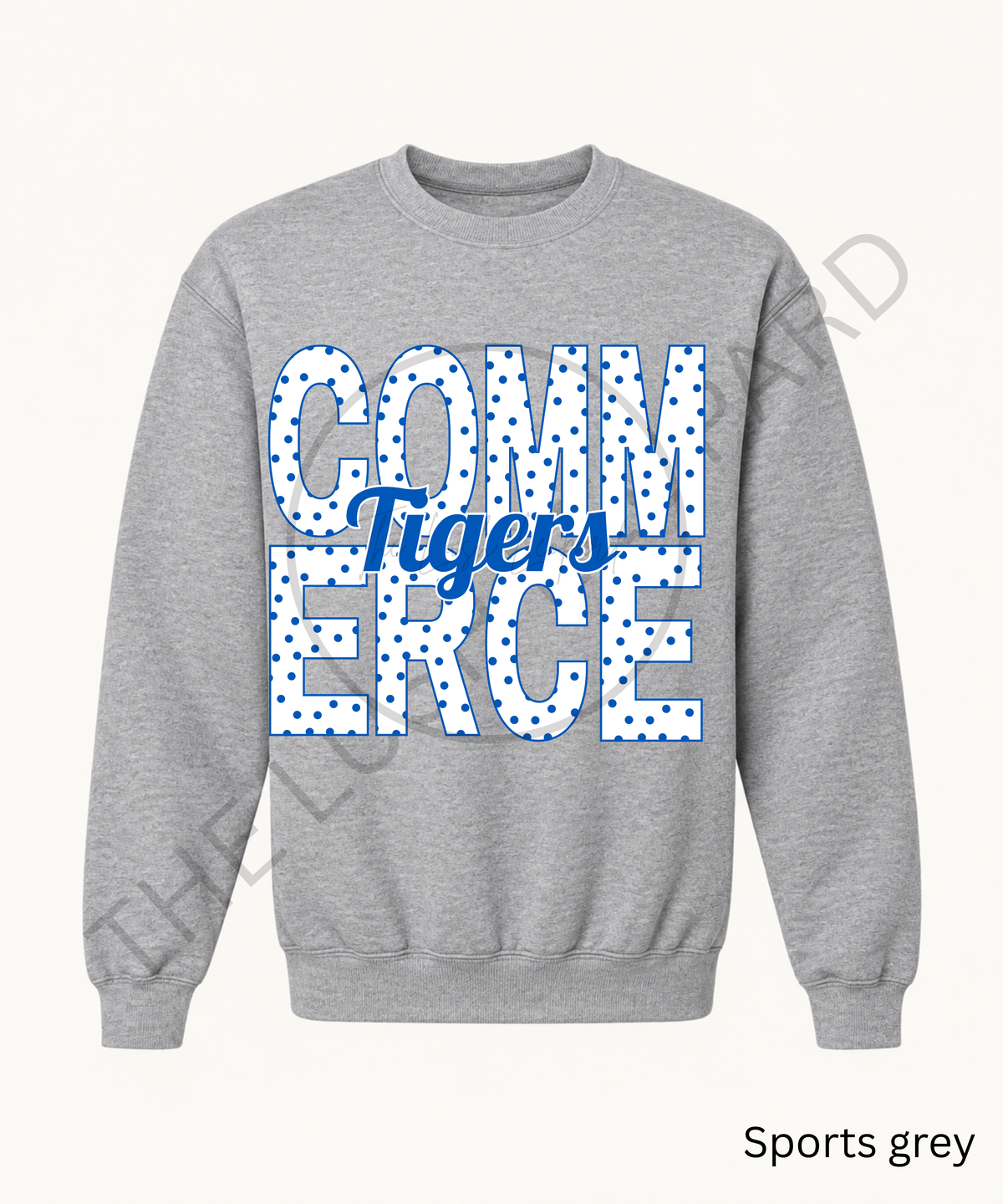 Custom Polka Dot School Spirit Sweatshirt