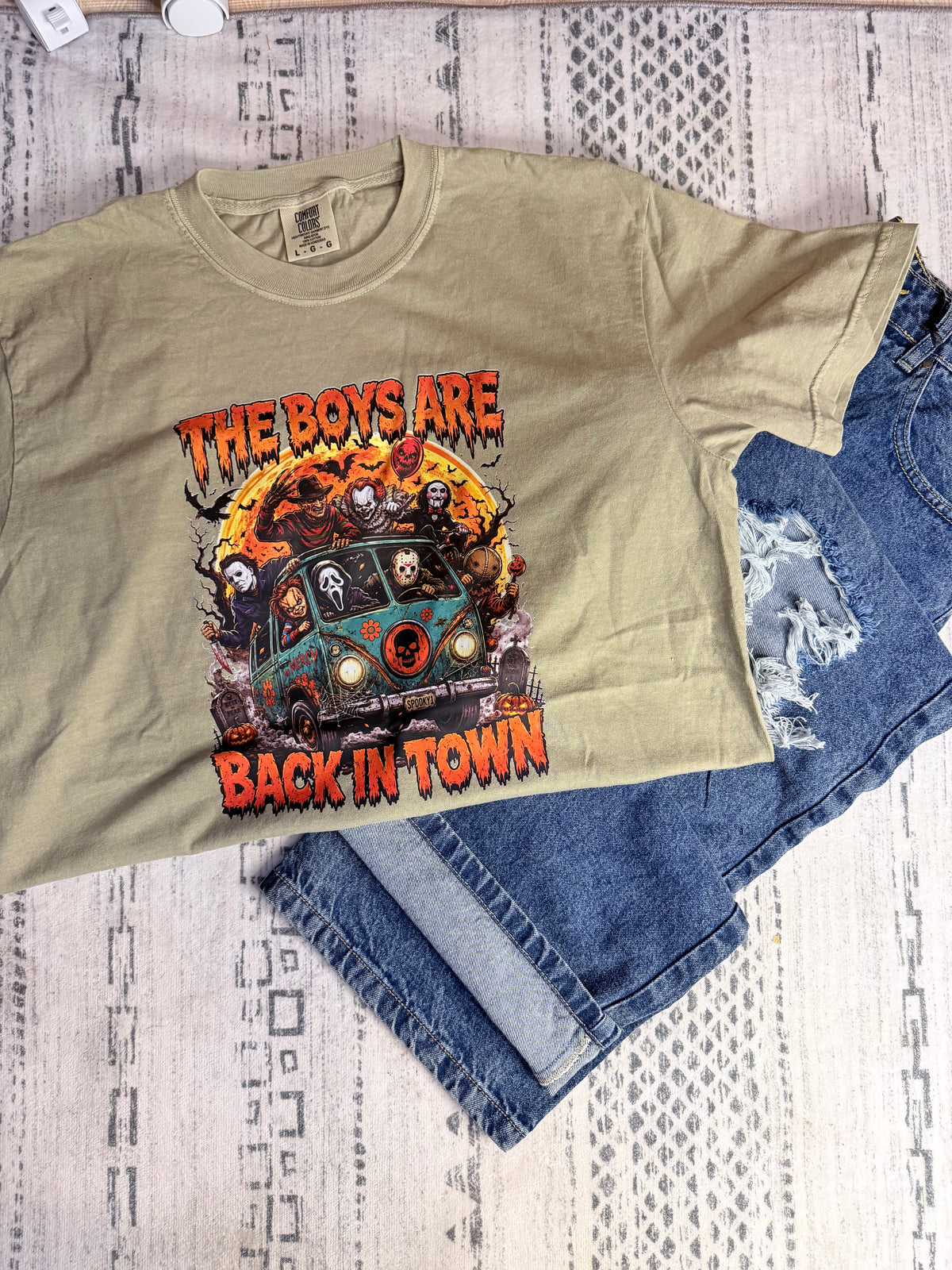 The Boys Are Back in Town Comfort Colors Tee | PREORDER