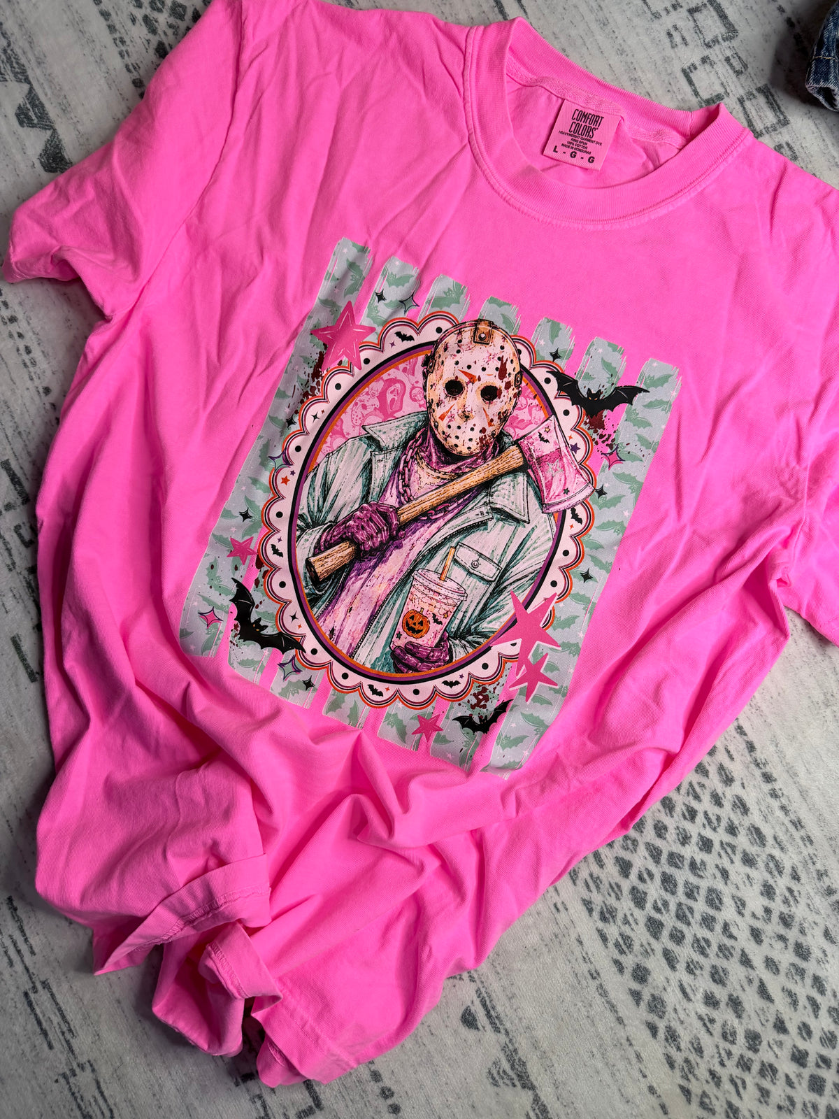 Retro Horror Comfort Colors Tee | PREORDER