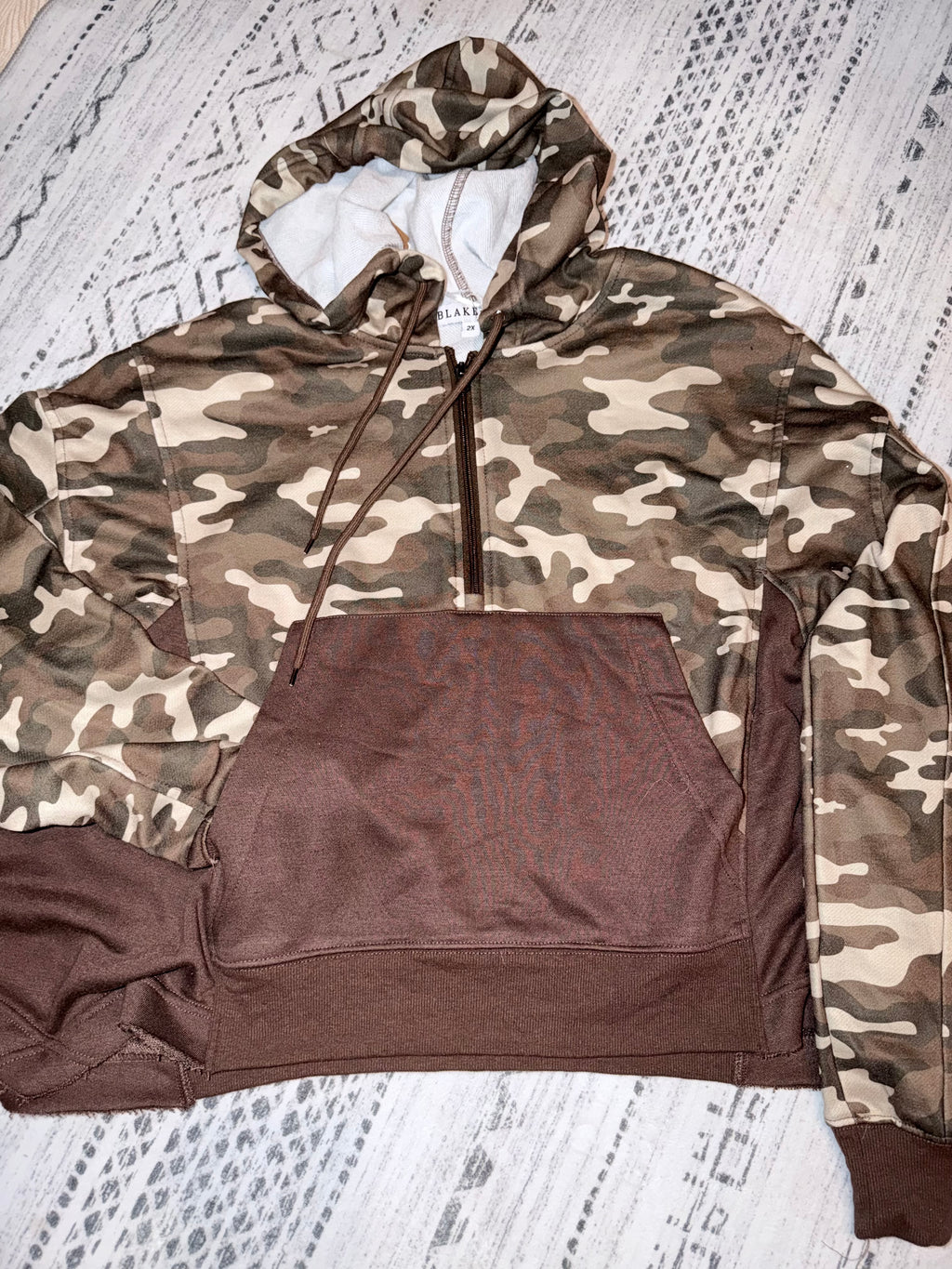 BLAKELEY-The Hunter Half Zip Hoodie Pullover