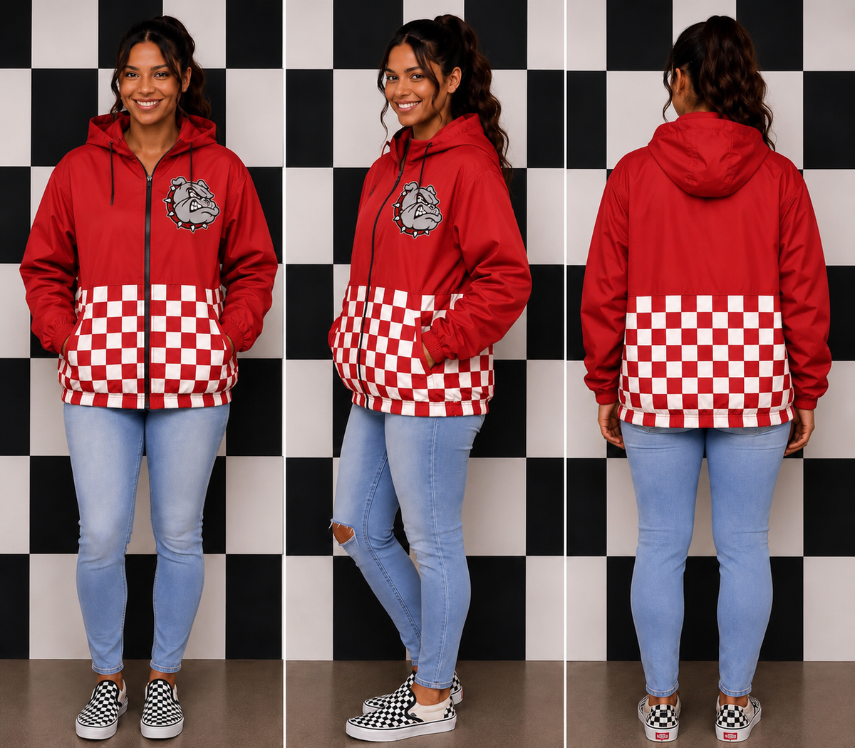 Fully Custom Zip Up Jackets-Adults