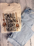 Small Town Friday Nights Comfort Colors Tee