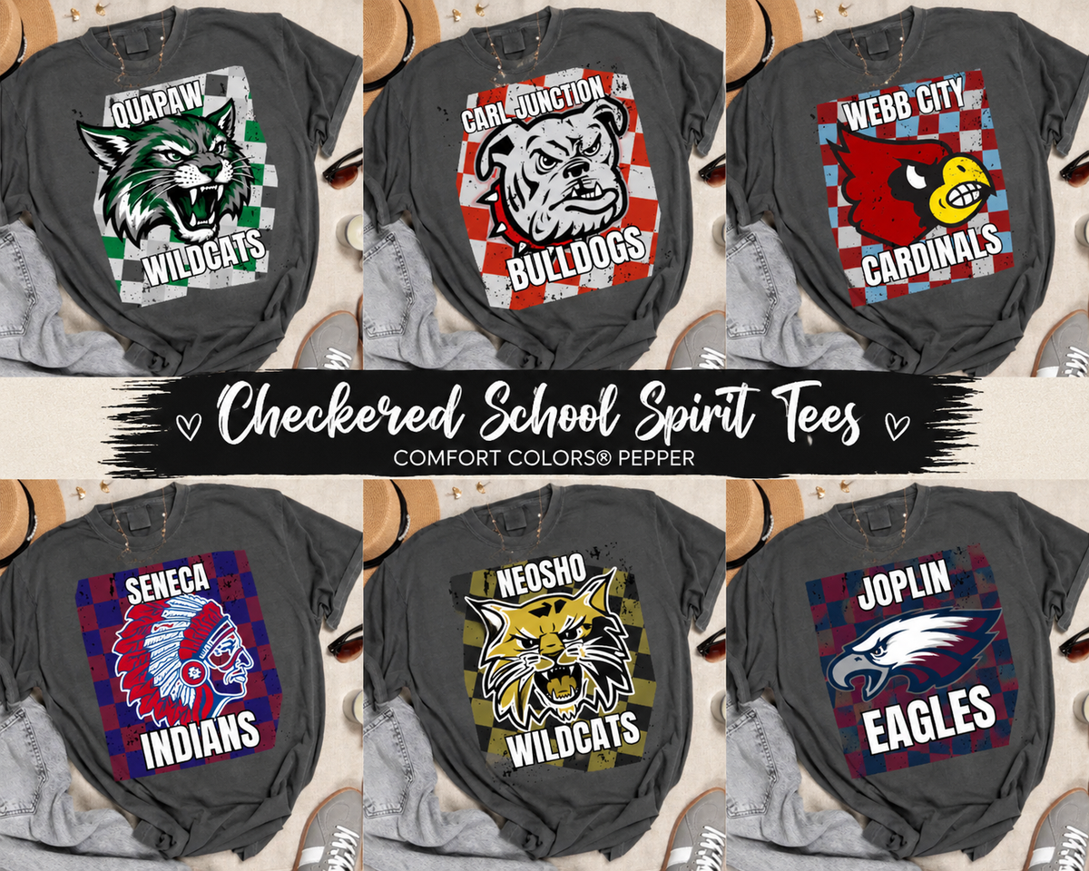 Checkered Spirit Tee