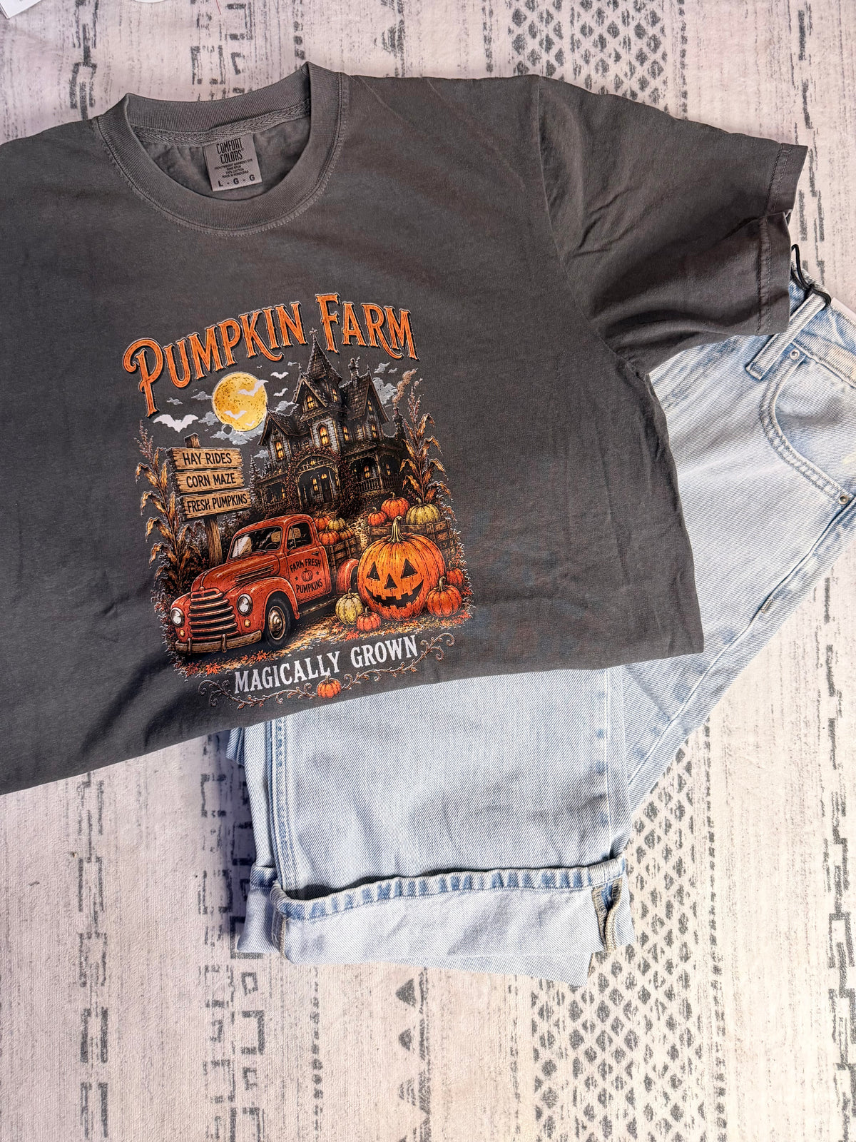 Pumpkin Farm Comfort Colors Tee | PREORDER