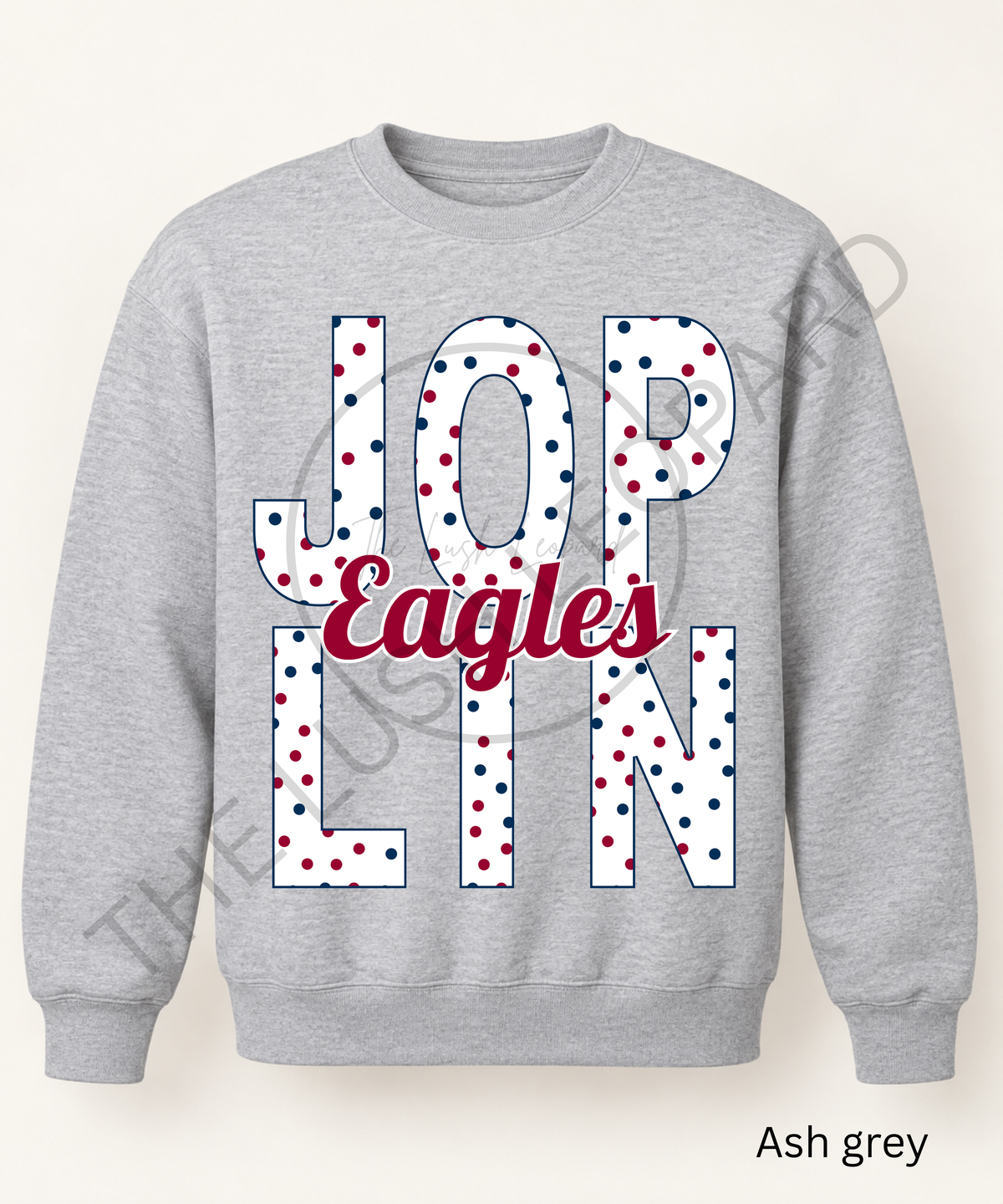Custom Polka Dot School Spirit Sweatshirt