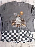 Boo Y’all Western Ghost Comfort Colors Tee | PREORDER