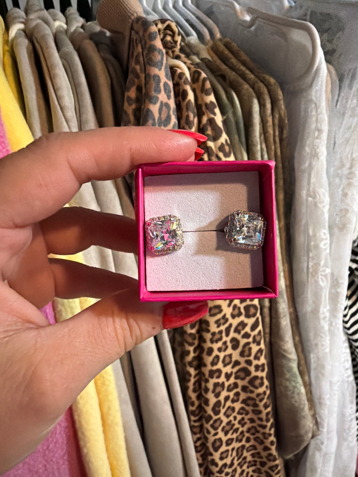 Rhinestone Earrings