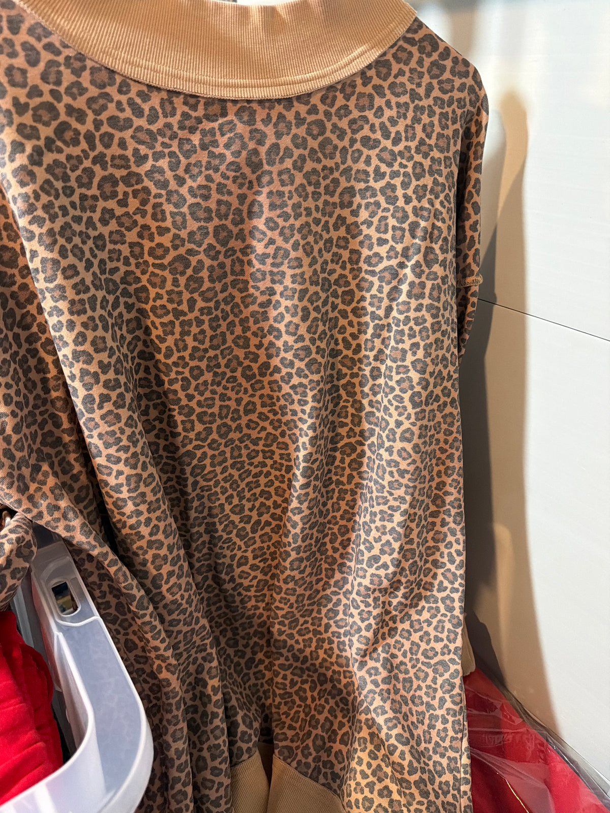 Blakeley - Cheetah Mock Neck Sweatshirt
