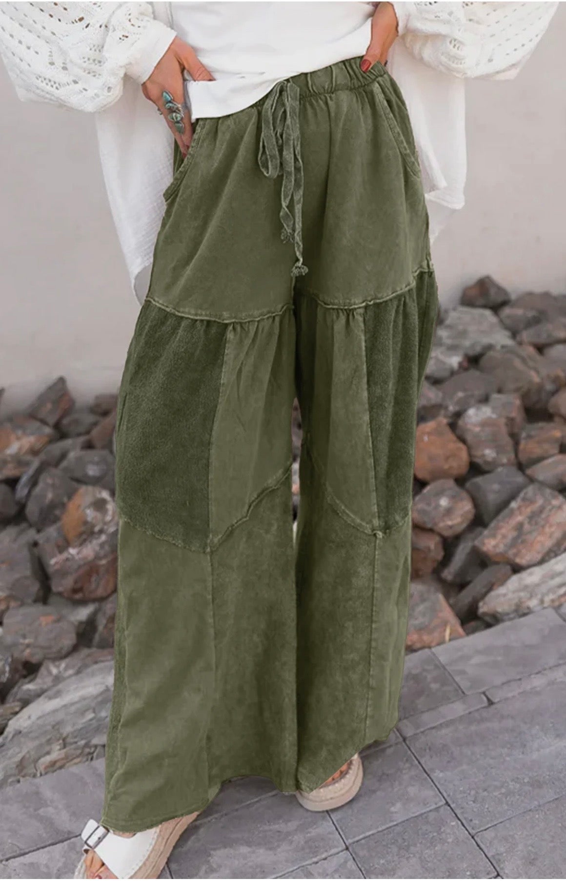 Free Spirit Patchwork Pants - PREORDER