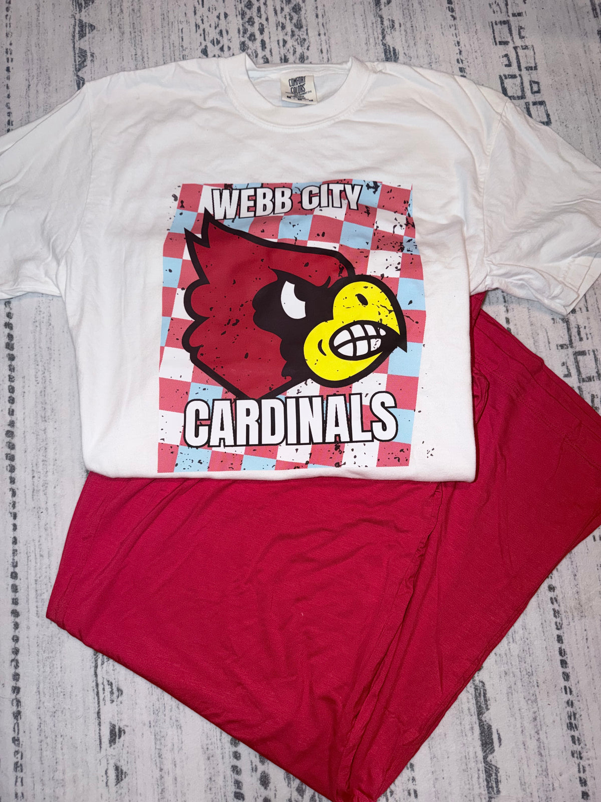 Checkered Spirit Tee