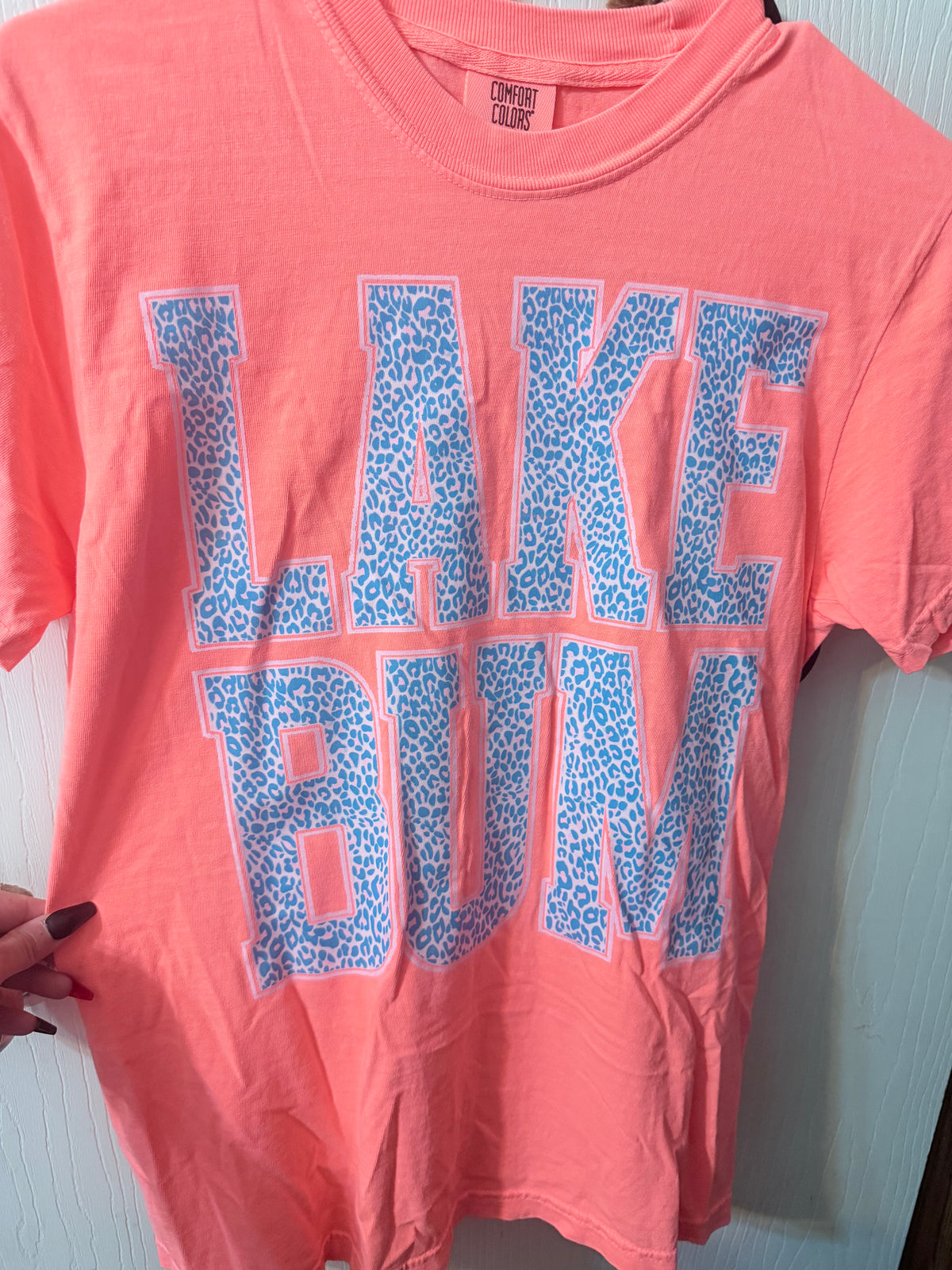 Leopard Lake Bum Graphic Tee