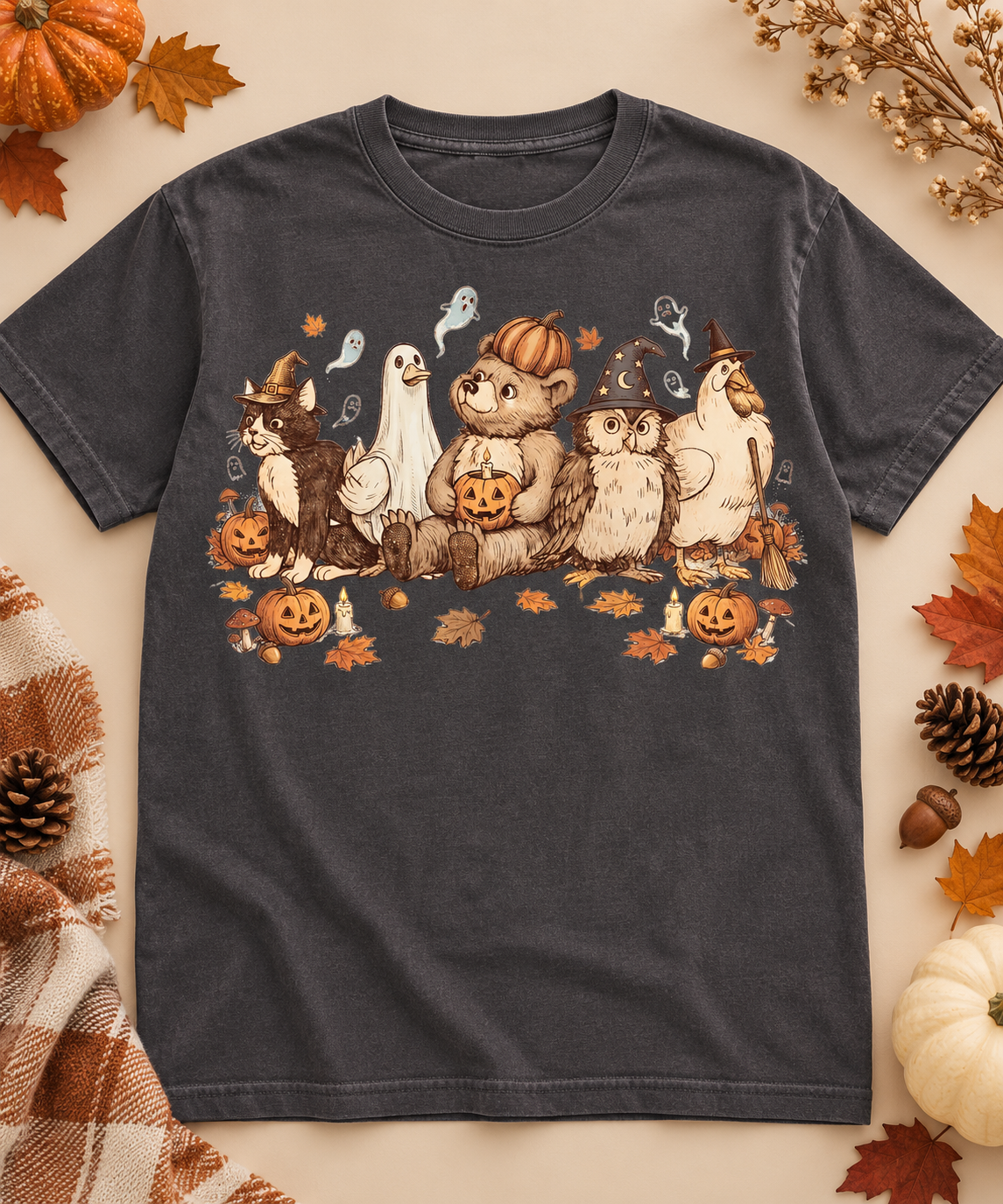 Vintage Halloween Friends